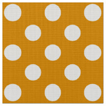 FLEUR SAUVAGE - Pois classique sur Jaune doré