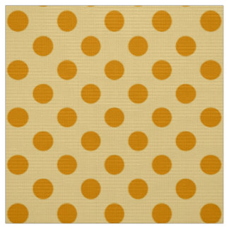 Tissu FLEUR SAUVAGE - Pois d'or classique sur Mod Yellow