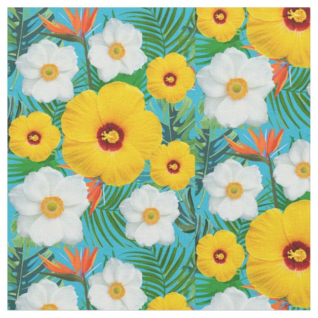 TISSU FLEURS (Fermer)