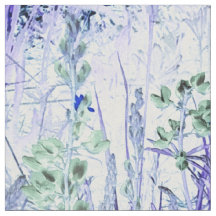 Tissu Fleurs aplaties