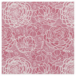 Tissu Fleurs de dentelle bleue motif arrière - plan