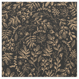 Tissu Fleurs de récolte