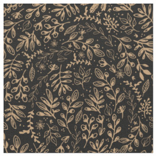 Tissu Fleurs de récolte