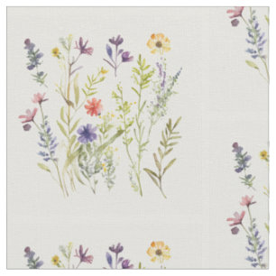 Tissu Fleurs sauvages délicieuses