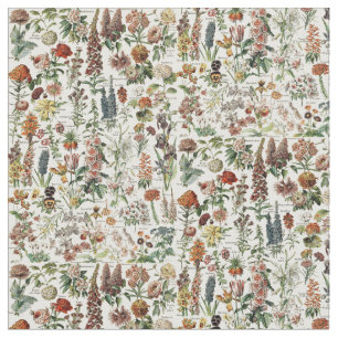 Tissu Fleurs vintages par Adolphe Millot Motif