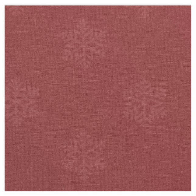 Tissu Flocon de Neige (Fermer)