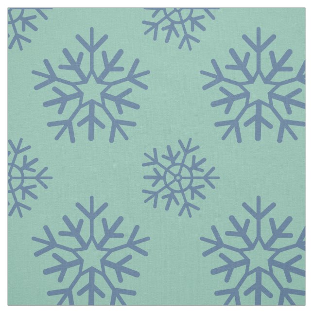 Tissu Flocon de neige (Échantillon)