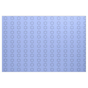 Tissu Flocon de neige bleu - Image fractale