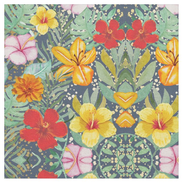 TISSU FLORAL (Fermer)