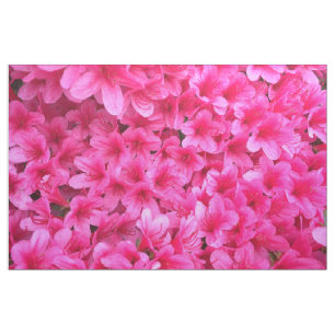 Tissu floral assez rose