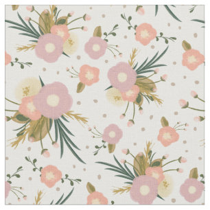 Tissu floral du pays