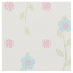 Tissu floral Pastel