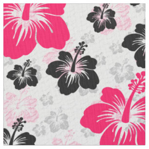 Tissu Floral rose Abstrait