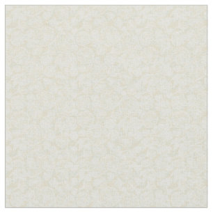 Tissu Flore de crème