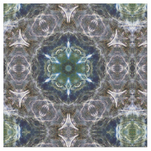 Tissu Folk Mandala