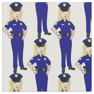 Tissu Fonctionnaire de police féminin