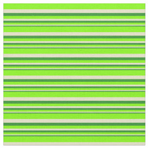 Tissu Forest Green, Pale Goldenrod et Chartreuse