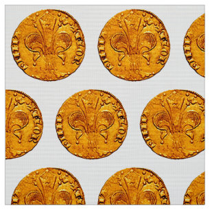 TISSU FORINT ANTIQUE OR FLORENTIEL