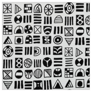 Tissu Formes Abstraites 060617 Motif