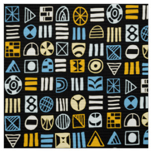 Tissu Formes Abstraites 060617 Motif - Couleurs 02