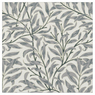 Tissu Fragments de saule gris William Morris floral moti