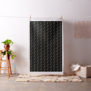 Tissu frais de motif de fan de musicien de musique