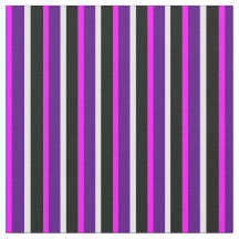 Fuchsia, Indigo, Mint Cream et Black Motif