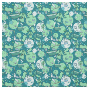 Tissu Fun Hot Tub Blue Motif