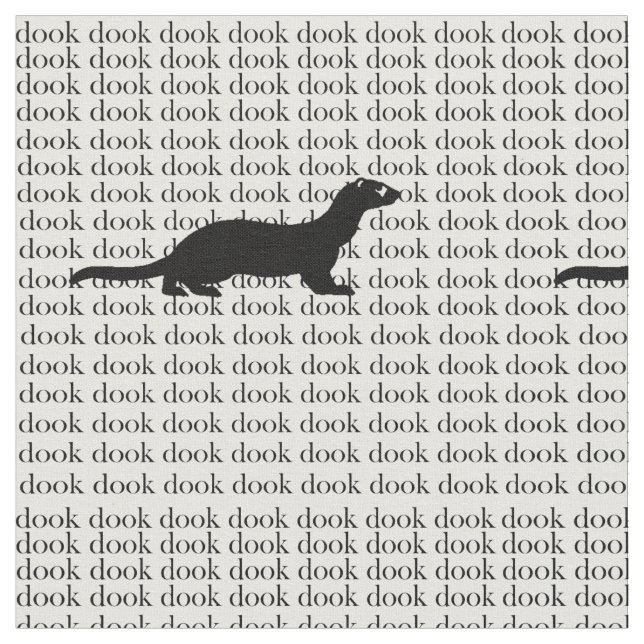 Tissu Furet de Dooking (Fermer)