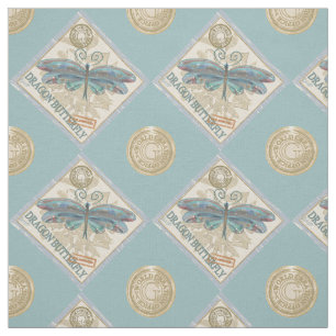Tissu G Bureau de création libellule