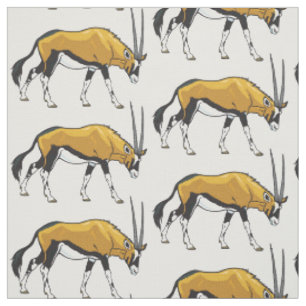Tissu Gemsbok, gemsbuck ou oryx sud-africain