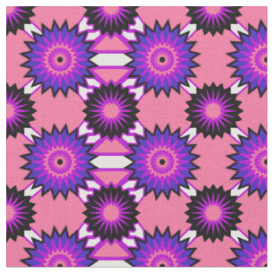 Tissu Genderfluidité Fierté sans couture motif de fleurs