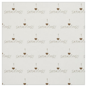 Tissu Généalogie du "coeur" I