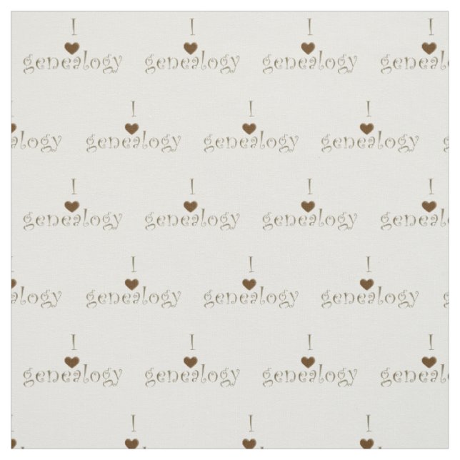 Tissu Généalogie du "coeur" I (Échantillon)