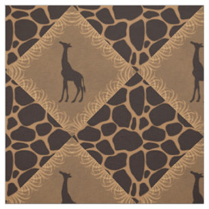 Tissu Girafe au-dessus de poster de animal