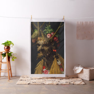 Tissu Giuseppe Arcimboldo - Quatre saisons en une tête