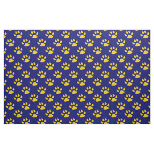 Tissu Golden Footprint Claw Paw