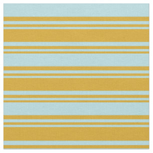 Tissu Goldenrod et Motif bleu poudre