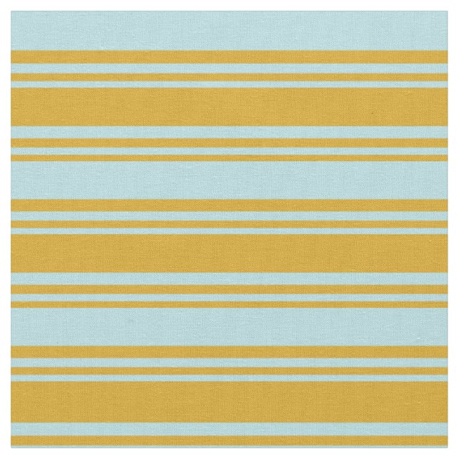 Tissu Goldenrod et Motif bleu poudre (Fermer)