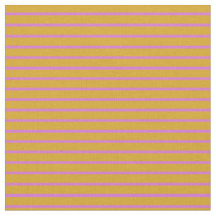 Tissu Goldenrod & Orchid Linked Motif