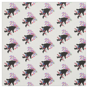 Tissu Gone Squatchin pour 4 juillet