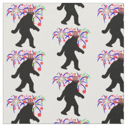 Tissu Gone Squatchin' pour 4 juillet