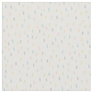 Tissu Gouttes de pluie