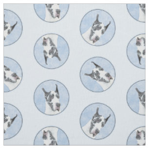 Tissu Grande Danse Peinture Harlequin Original Animal Ch