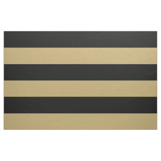 Tissu Grandes dimensions Noir et Or