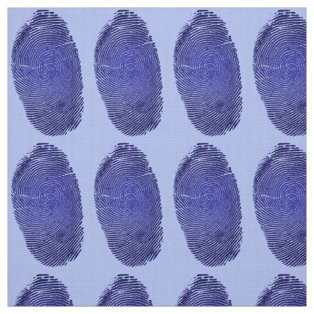 Tissu Graphique d'empreintes digitales (Échantillon)