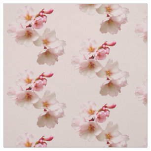 Tissu Grappes de fleurs de cerisier