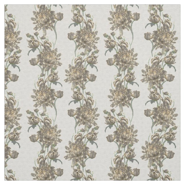 Tissu Gris chrysanthème (Échantillon)