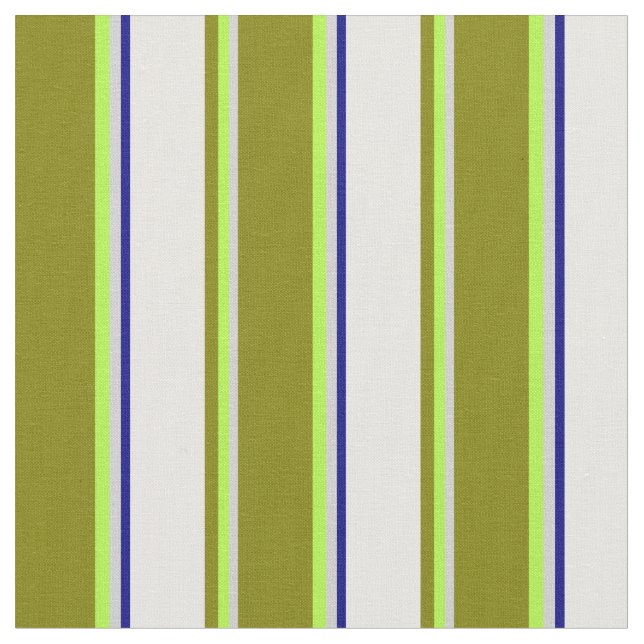 Tissu Gris clair, vert clair, vert, blanc et bleu (Fermer)
