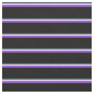 Tissu Gris d'ardoise foncée, gris clair, pourpre et noir
